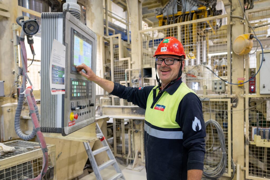 Cor in fabriek