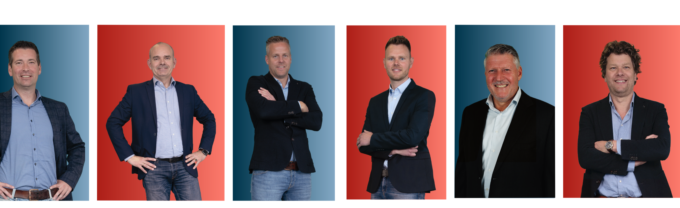 Team buitendienst.